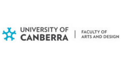 University of Canberra Faculty of Arts and Design Logo